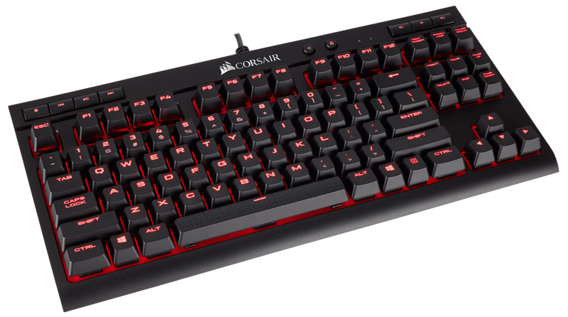 Gaming Keyboard Corsair K63 Compact Mechanical Cherry MX Red (CH-9115020-NA) _919KT